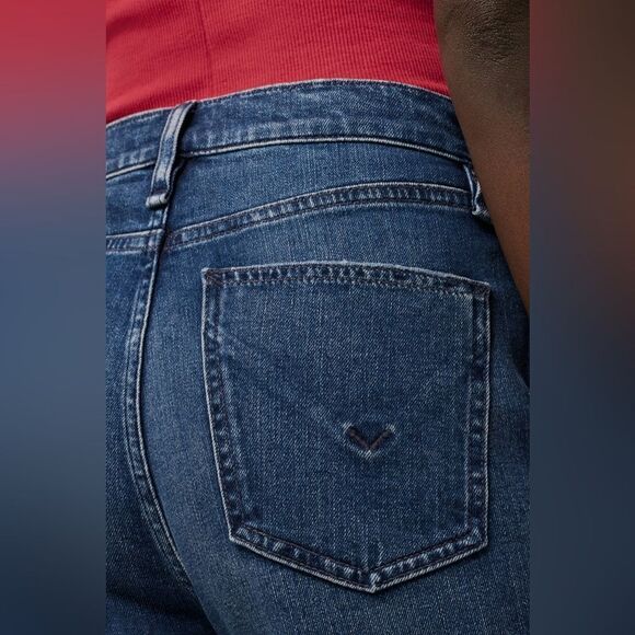 HUDSON Remi High-Rise Straight Ankle Jean in Deep Dive Size 25 - Picture 4 of 12
